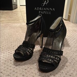 Adrianna Papell Black Women's Heels